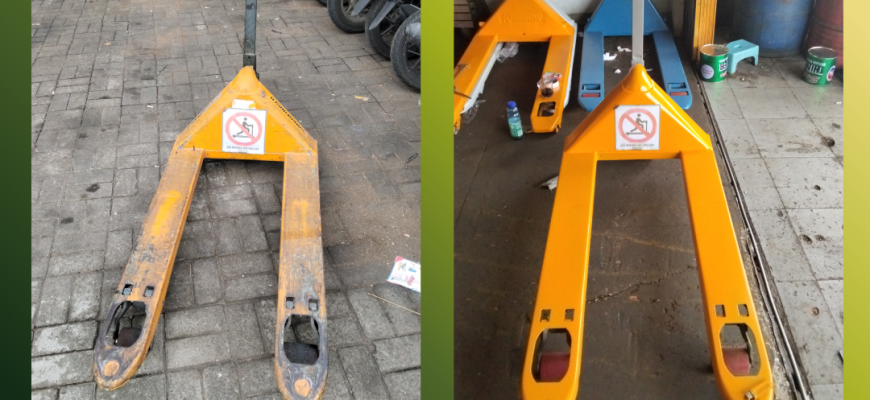 before after service hand forklift tangerang di forklift indonesia