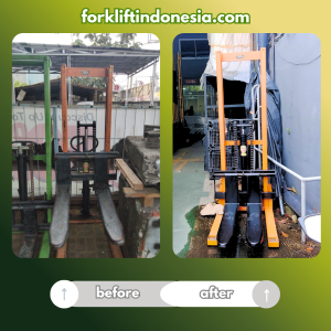 service hand forklift tangerang terpercaya di forklift indonesia