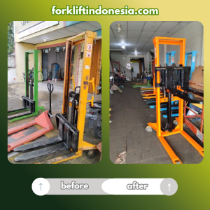 service hand stacker jakarta cepat & tepat hanya di forklift indonesia