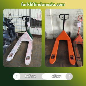 Nikmati layanan gratis pengecekan dan pengiriman unit untuk service hand lift Tangerang hanya di Forklift Indonesia