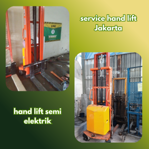 service hand lift Jakarta semi electric, gratis pengecekan unit hanya di Forklift Indonesia