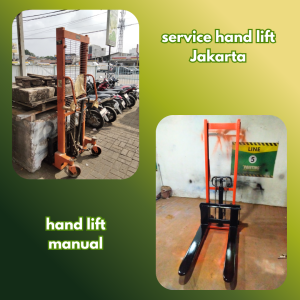 service hand lift Jakarta manual, perbaikan hidrolik & gratis cat hanya di Forklift Indonesia