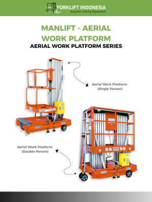 manlift aerial work platform - forkliftindonesia.com