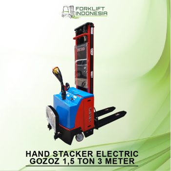 hand lift electric gozoz 1,5 ton 3 meter - forkliftindonesia.com